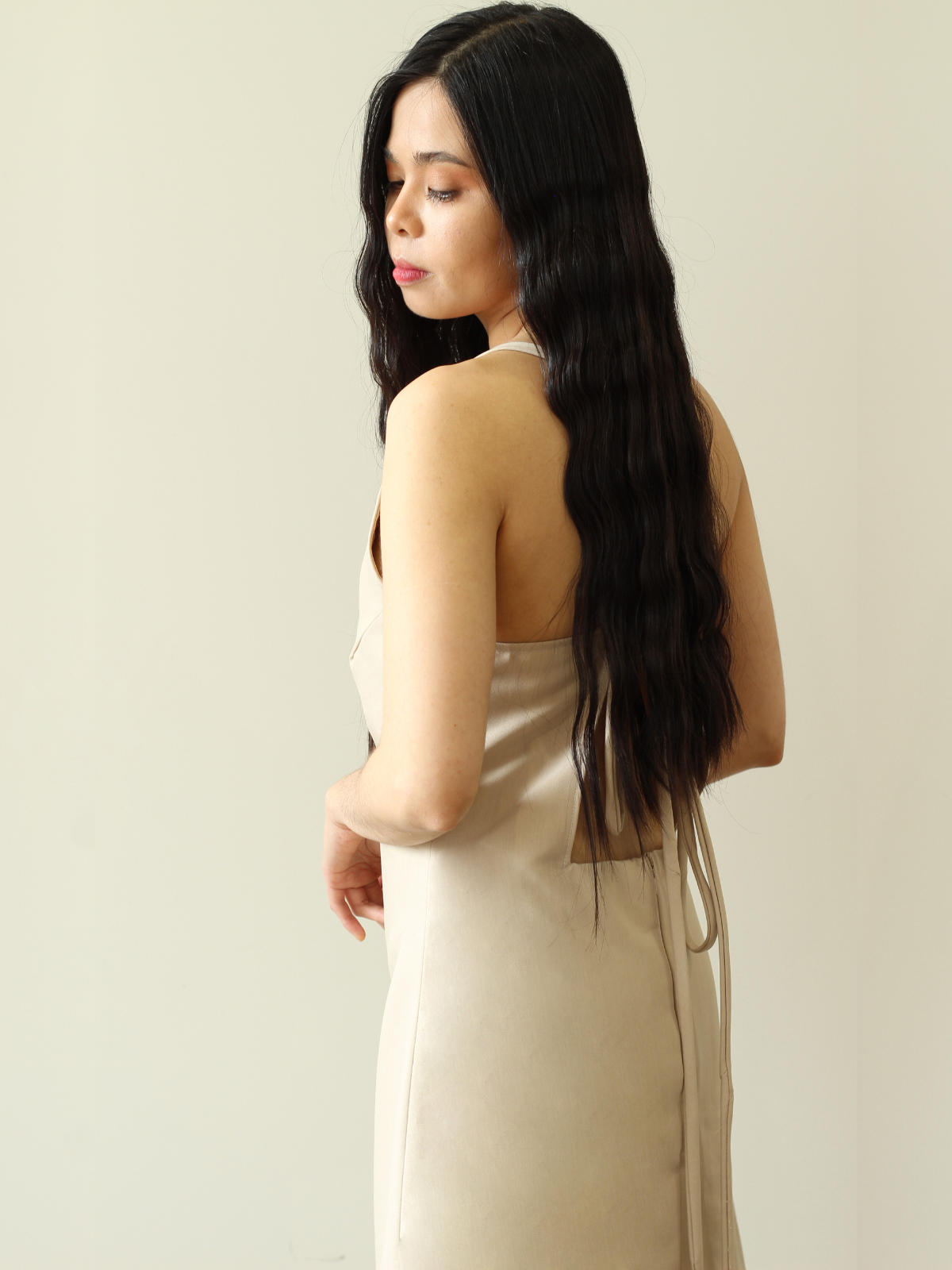 "Going Places" Draw String Square Neck Dress